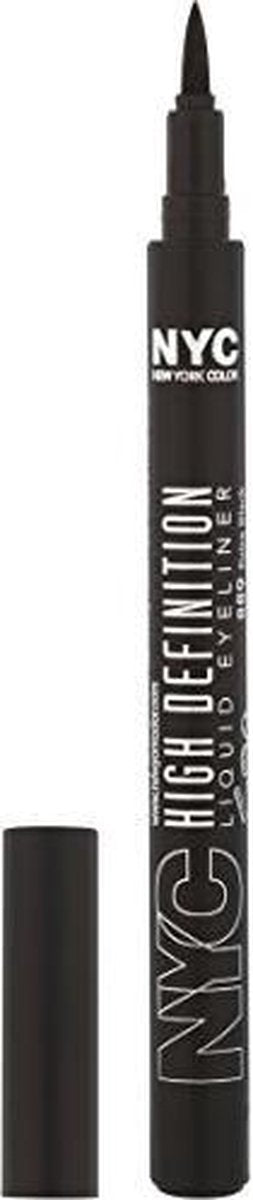 NYC high definition liquid eyeliner 889 extra black