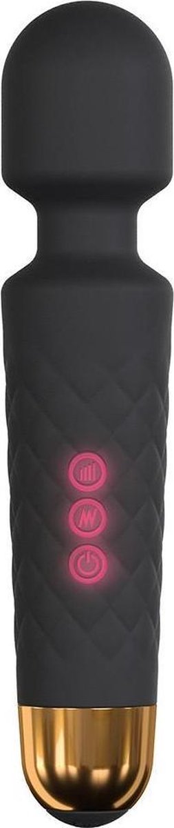 Dorcel Kit Wanderful Massager met Opzetstuk - zwart