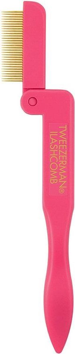 Tweezerman Studio Line Folding Lashcomb - 1st - Wimperkam - Roze