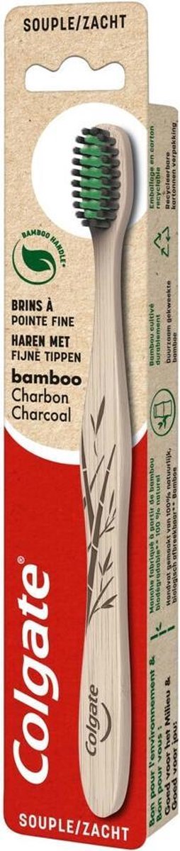 Colgate Tandenborstel Bamboo Charcoal Soft