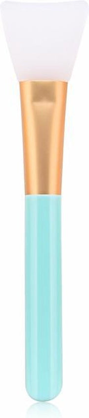 Masker kwast - Siliconen Kwast voor Gezichtsmasker - Make Up Kwasten - Blauw