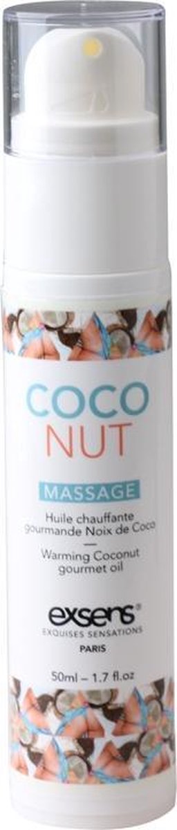 Verwarmende Massage Olie Met Smaak - Kokosnoot