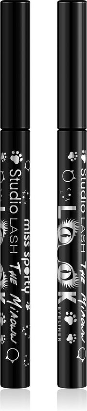 Miss Sports - Studio Lash The Miaoww Eyeliner For Drawings 01 Black 1.6Ml