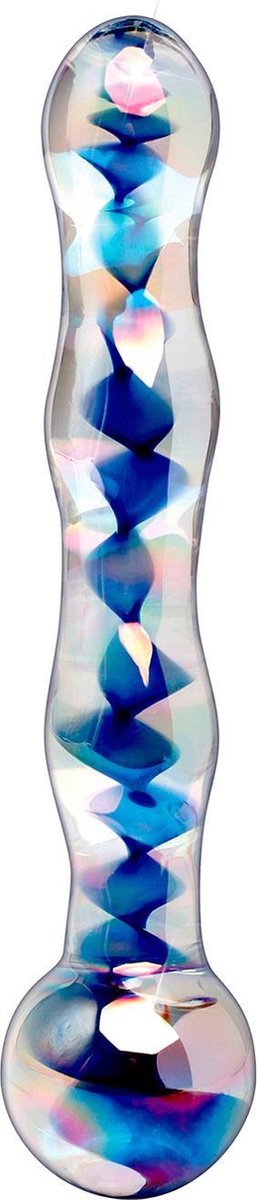Pipedream Icicles glazendildo Icicles No. 8 blauw