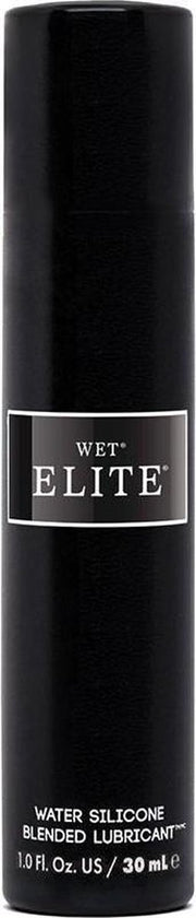 Wet Elite Black Siliconen Glijmiddel - 30 ml