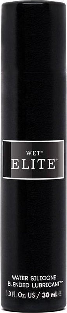 Wet Elite Black Siliconen Glijmiddel - 30 ml