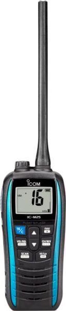 Icom IC-M25 Euro Handheld Marifoon Blue