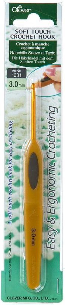 Clover soft touch haaknaald - 3
