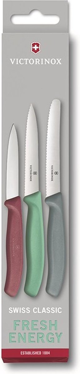 Victorinox - Groente-schil messet - 3 stuks - Fresh Energy