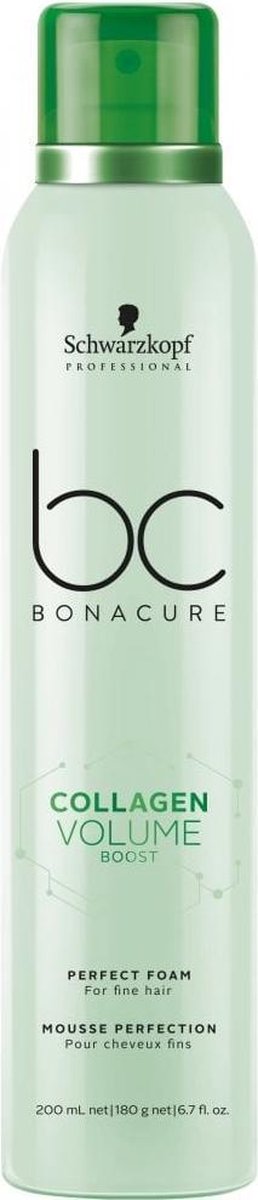 Schwarzkopf BC Bonacure Collagen Volume Boost haarmousse 200 ml Volumegevend