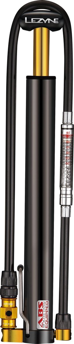 Lezyne Micro Floor Drive HVG - Fietspomp - Zwart