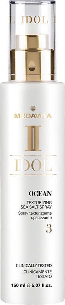 Medium verstevigende haarspray met zeezout Medavita Idol Texture Ocean - Texturizing Sea Salt 150ml