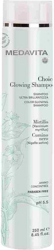 Medavita Choice Color Glowing Shampoo  Gekleurd Haar 250ml