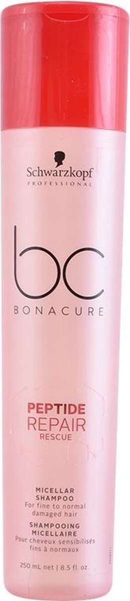 Schwarzkopf Bc Peptide Repair Rescue Micellar Shampoo Fine Hair 250 Ml