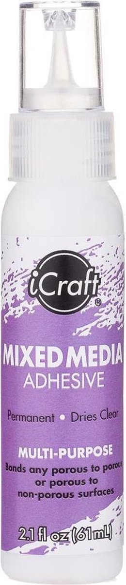 iCraft - Mixed Media Lijm - wit - 61ml