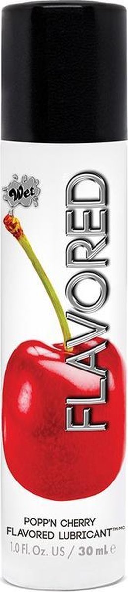 Wet Flavored Popp'n Cherry Glijmiddel - 30 ml