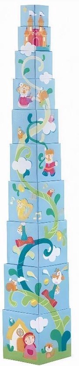 Sevi Stapelblokken Sprookje Junior 106 Cm 10-delig