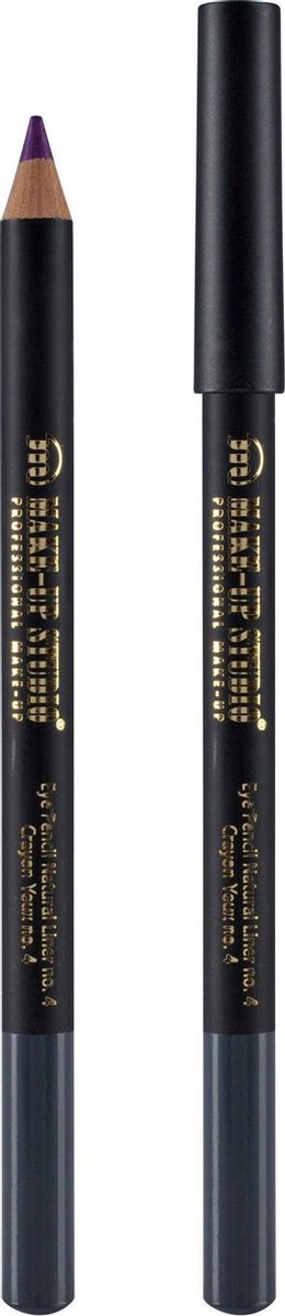 Make up Studio Eye Pencil Natural Liner Oogpotlood - 1 Zwart / Black