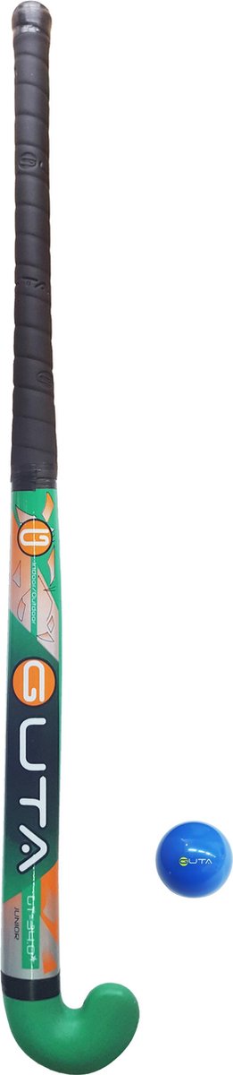 Guta Hockeystick voor Kind + Hockeybal - 34 Inch - Groen