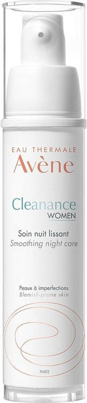 Avene Cleanance Soin Nuit Lissant Creme Onzuivere Huid 30ml
