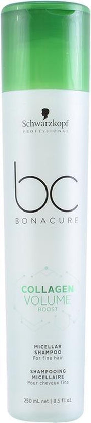 MULTIBUNDEL 4 stuks Schwarzkopf Bc Collagen Volume Micellar Shampoo 250ml