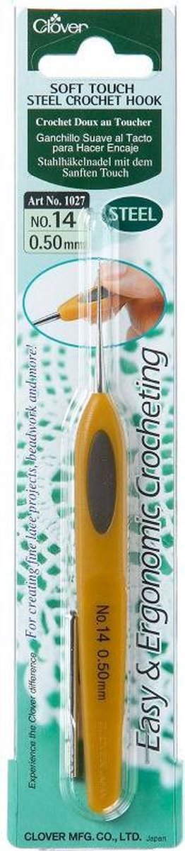 CL-1027 - CLOVER SOFTGRIP HAAKNAALD - 0.50 MM