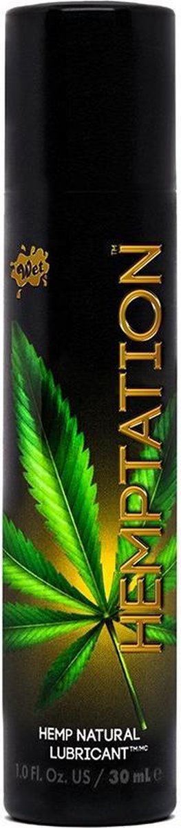WET Cannabis Hemptation Glijmiddel met Hennep - 30 ml
