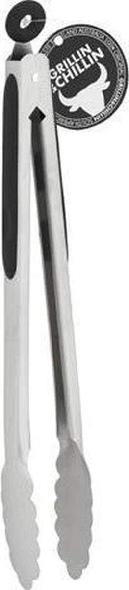 BBQ Tang 34cm RVS