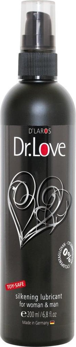 Dr. Love Glijmiddel Silikon-200ml Transparant