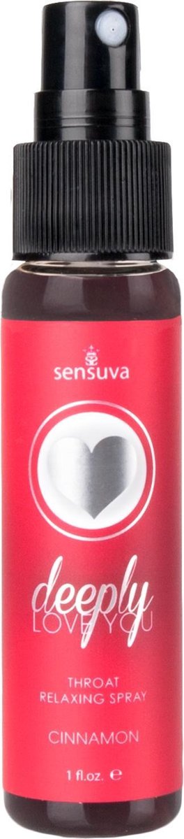 Sensuva Throat Relaxing Spray Kaneel - 30 ml
