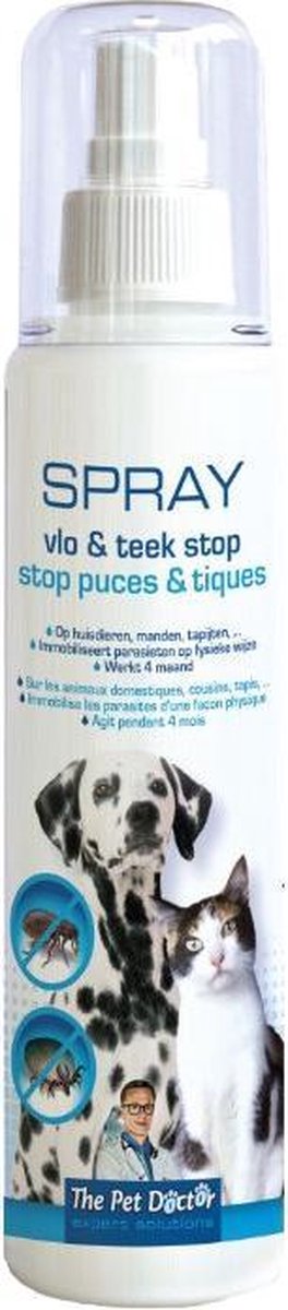 Vlo & teek Stop Spray - 200 ml - set van 2 stuks