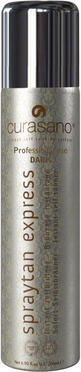 Curasano Spraytan Zelfbruiner Tanning Dark 200 ml.