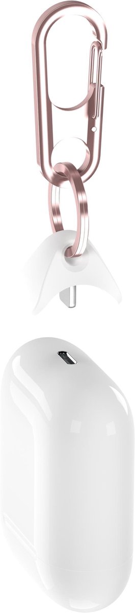 JURA Anchor AirPods (Pro) accessoire - Rose Gold Zinc Alloy carabiner