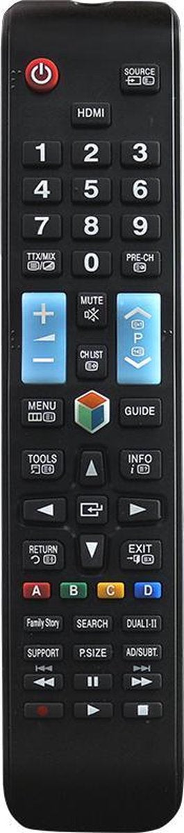 Universele afstandsbediening Samsung TV - Blueqon RQ-S1A