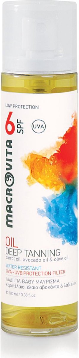 Macrovita Deep Tan Oil SPF 6 - 100 ml