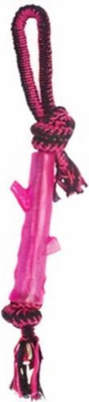 M-pets Hondentrektouw Twist Stick 49 Cm Katoen/elastomeer Roze
