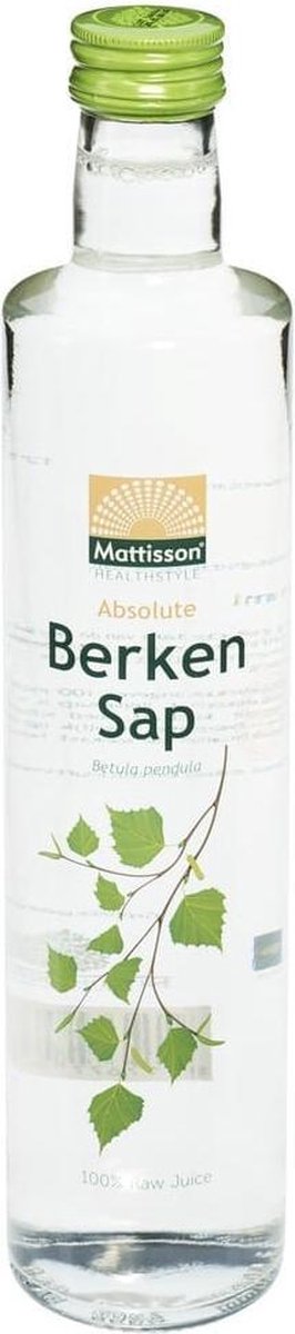 Mattisson Birch Sap Abs.bio.r. 500 Ml