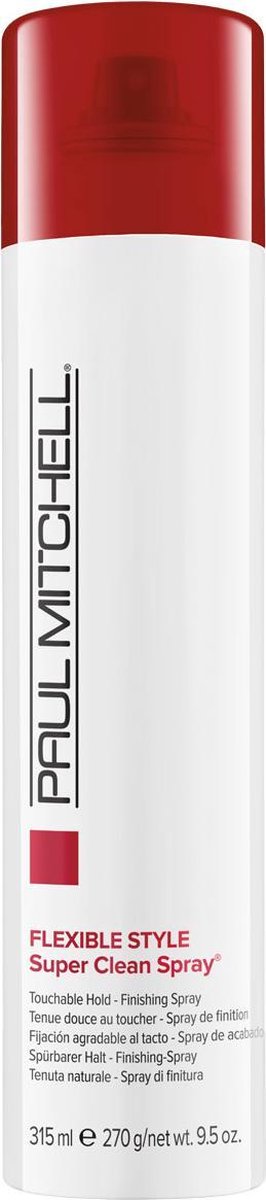 PAUL MITCHELL FLEXIBLE STYLE SUPER CLEAN SPRAY HAARSPRAY FINISHING SPRAY 300ML