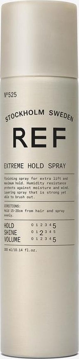 REF Extreme Hold Hairspray 525 haarspray Vrouwen 300 ml
