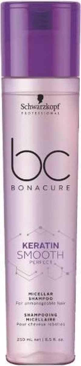 Schwarzkopf Bc Keratin Smooth Perfect Micellar Shampoo 250 Ml