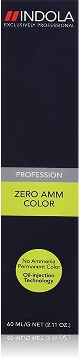 Indola Profession Zero Amm Color Permanent Haarkleur zonder ammoniak # 06.7 donkerblond violet 60ml