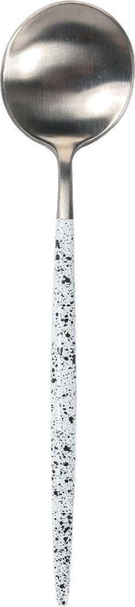 Bama Eetlepel Kyoto Silver White Marble - 12 Stuks
