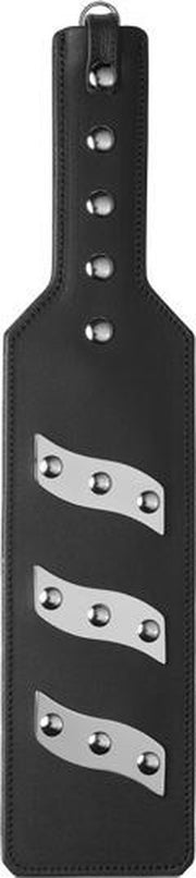 ElectraStim ElectraPaddle Leren Paddle Electrosex - Zwart