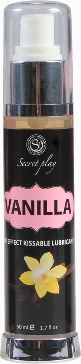 Secretplay - glijmiddel - voorspel balsem - vanille - 100% eetbaar.