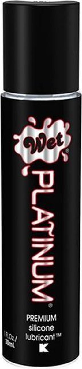WET Platinum Siliconen Glijmiddel - 950 ml