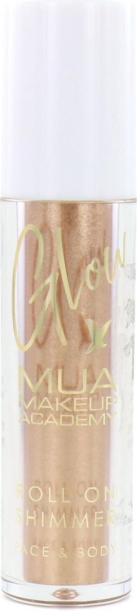 MUA Glow Roll On Shimmer Face & Body Glitter - Desert Shimmer