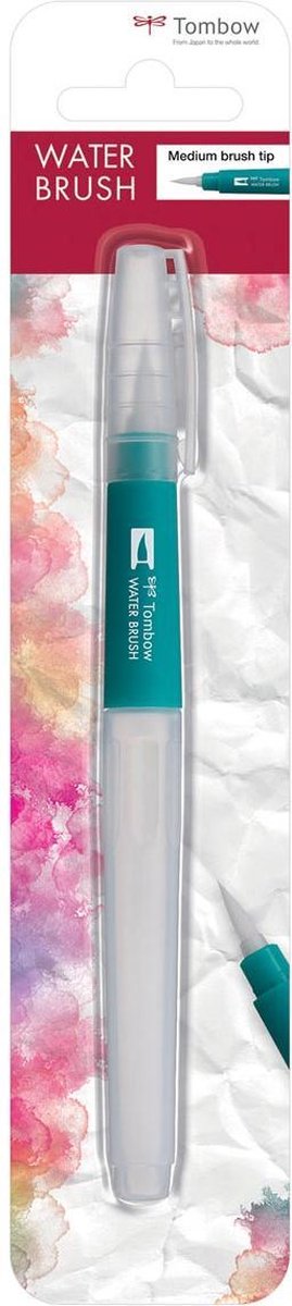 Tombow water brush (leeg) middelfijne punt WB-ME-1P