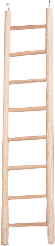 Zooselect Vogelspeelgoed Houten Ladder - 8 treden