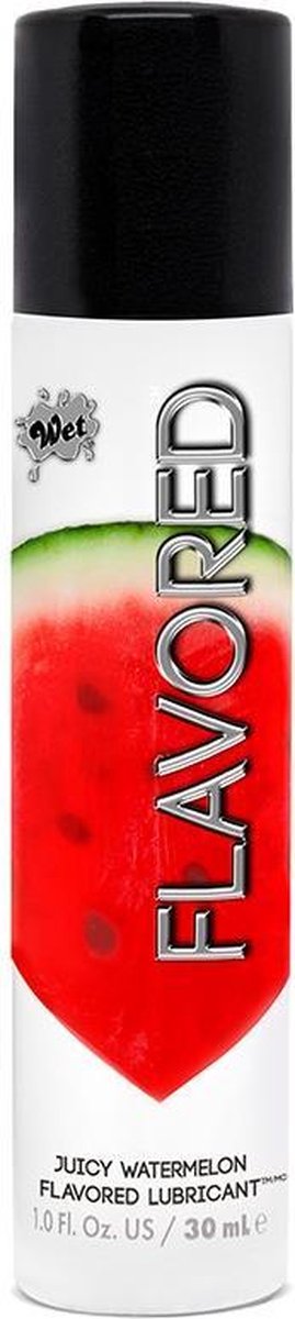 WET Flavored Juicy Watermelon Glijmiddel - 30 ml