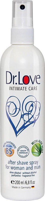 Dr. Love Lichaamsverzorging After Shave Spray for woman & man 200ml Transparant